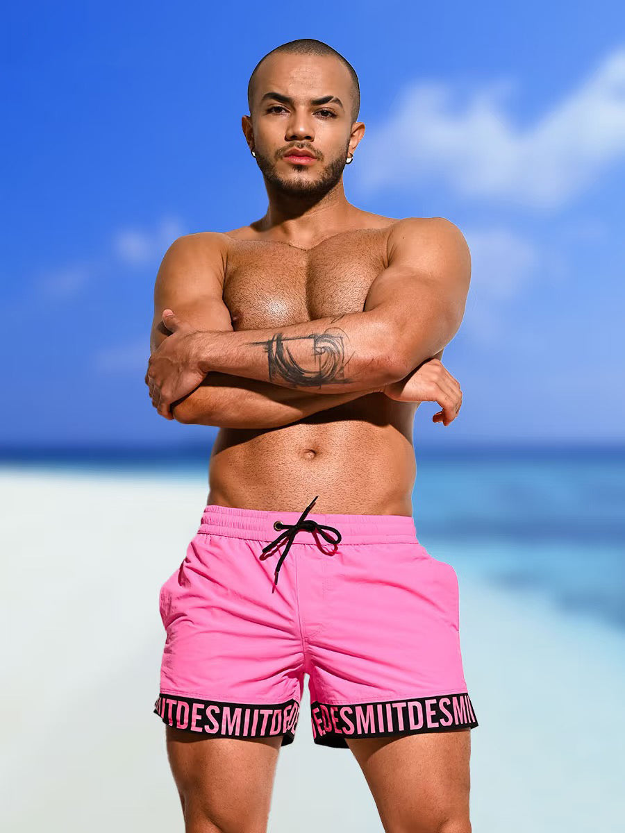 a hot gay man in sexy big and tall swimwear from Pridevoyageshop