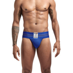 a man in blue Gay Jockstraps: Mens Sexy Athletic Supporter Jockstraps- pridevoyageshop.com - gay men’s underwear and swimwear