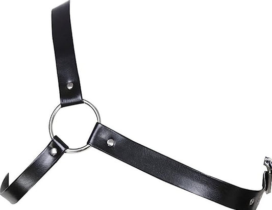 Simple Gladiator Male Chest Harness: Sexy Clubwear and Gay Lingerie- pridevoyageshop.com - gay men’s harness, lingerie and fetish wear