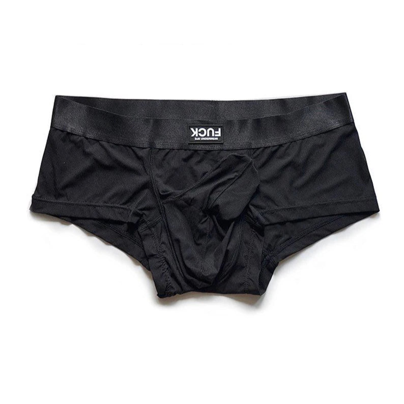 Black DM Elephant in the Room Boxer Briefs - pridevoyageshop.com - gay men’s thongs, boxers, briefs and jockstraps