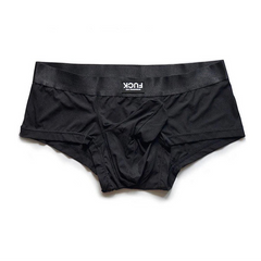 Black DM Elephant in the Room Boxer Briefs - pridevoyageshop.com - gay men’s thongs, boxers, briefs and jockstraps