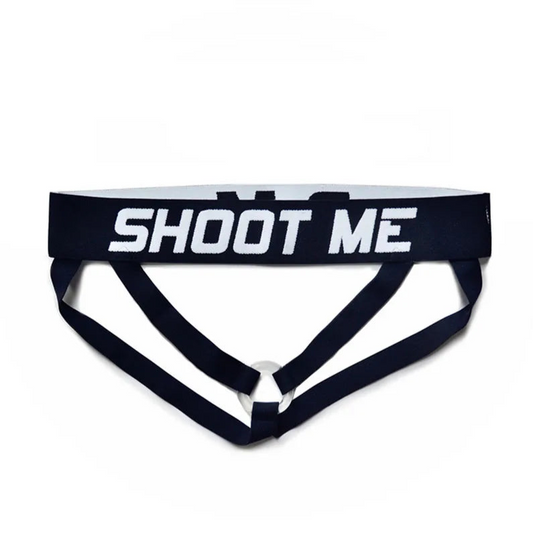 Black DM Men’s Hardwired Cock Ring Thong - pridevoyageshop.com - gay men’s thongs, boxers, briefs and jockstraps