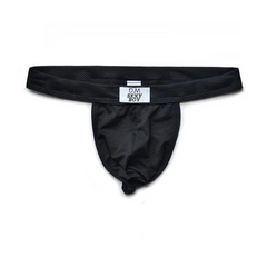 Black Men’s DM Sexy Bulge Boy Mesh Thong - pridevoyageshop.com - gay men’s thongs, boxers, briefs and jockstraps