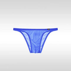 Blue Men’s “Sheer Tease” Micro Bikini Brief - pridevoyageshop.com - gay men’s thongs, boxers, briefs and jockstraps