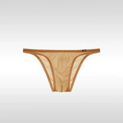 Brown Men’s “Sheer Tease” Micro Bikini Brief - pridevoyageshop.com - gay men’s thongs, boxers, briefs and jockstraps
