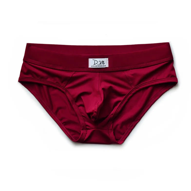 Burgundy Men’s Classic Bulge Pouch Brief - pridevoyageshop.com - gay men’s thongs, boxers, briefs and jockstraps