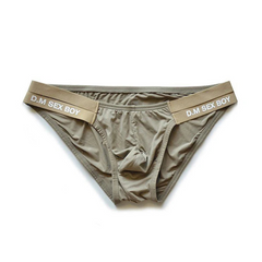 Champagne DM Men’s “Sex Boy” Side-Strap Brief - pridevoyageshop.com - gay men’s thongs, boxers, briefs and jockstraps