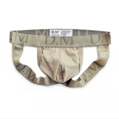 Champagne Men’s D.M. Dom Jockstrap - pridevoyageshop.com - gay men’s thongs, boxers, briefs and jockstraps