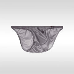 Dark Gray Men’s “Slippery Stud” Bulge Bikini Brief - pridevoyageshop.com - gay men’s thongs, boxers, briefs and jockstraps