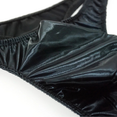 Details of Men’s Liquid Metal Bulge Lifter Thong - pridevoyageshop.com - gay men’s thongs, boxers, briefs and jockstraps