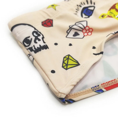 Details of Men’s Lust & Luck Low Rise Swim Trunks with pad - pridevoyageshop.com - gay men’s sexy swim briefs, trunks, board shorts, and bikinis