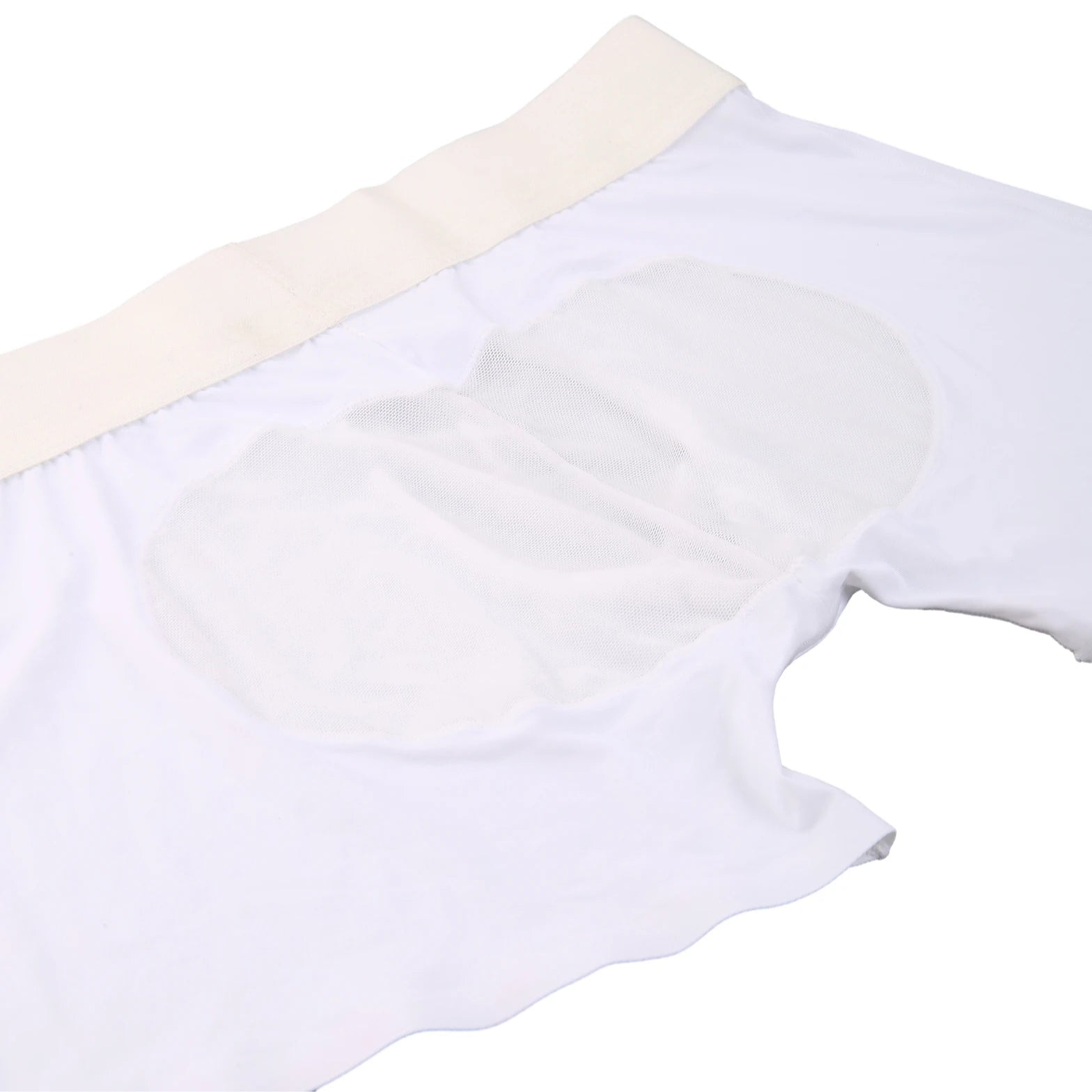 Details of white Men’s Mesh Big Pouch and Peach Butt Boxer - pridevoyageshop.com - gay men’s thongs, boxers, briefs and jockstraps