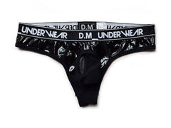 black DM Kinky Mesh Secret Thongs | Gay Men Underwear- pridevoyageshop.com - gay men’s underwear and swimwear