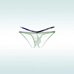 Green Men’s “Cocky Sheer” Pouch Brief - pridevoyageshop.com - gay men’s thongs, boxers, briefs and jockstraps