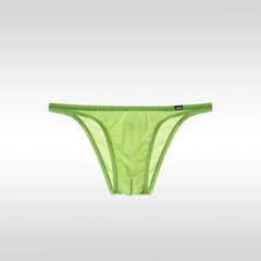 Green Men’s “Sheer Tease” Micro Bikini Brief - pridevoyageshop.com - gay men’s thongs, boxers, briefs and jockstraps