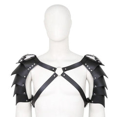 Gothic Winged Gladiator Harness | Gay Harness- pridevoyageshop.com - gay men’s harness, lingerie and fetish wear
