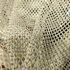 details of Gay Club Outfits | Men's Glitter Mesh Tank Top: Fishnet Shirt