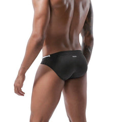 hot gay man in black Gay Swimwear | Men's Bold Bowtie Swim Briefs- pridevoyageshop.com - gay men’s underwear and swimwear