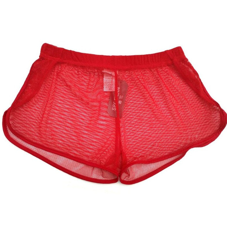 details of Gay Swimwear | Men's Sheer Swim Trunks - pridevoyageshop.com - gay men’s underwear and swimwear