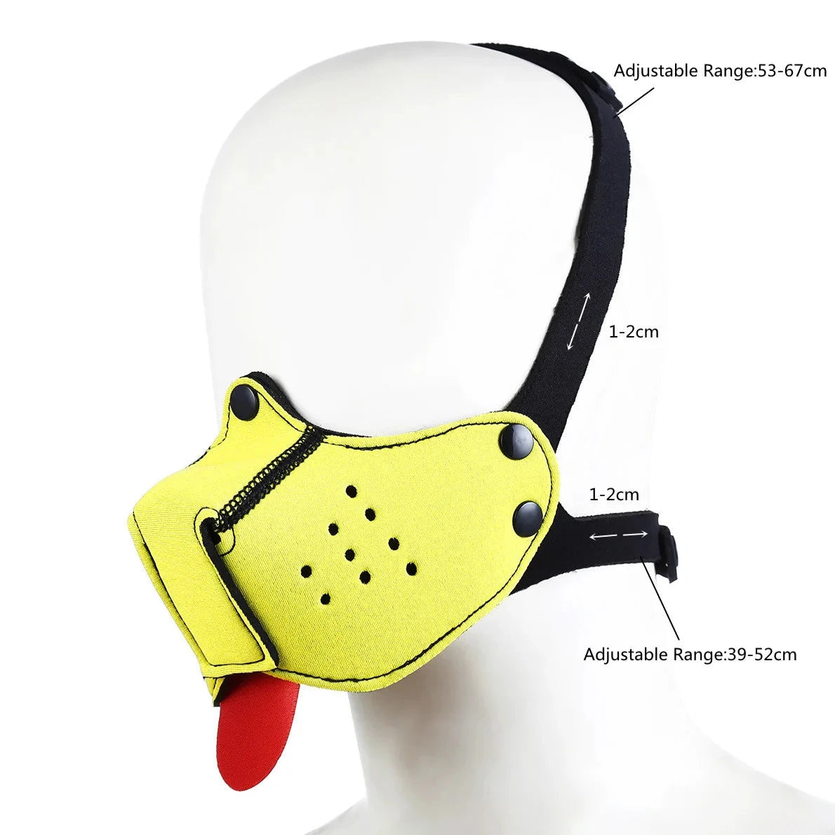 yellow Loyal Puppy Hood - pridevoyageshop.com - gay men’s puppy play gear, lingerie, fishnet and fetish wear