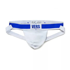 blue DM Gay Men's Roleplay Jockstrap - pridevoyageshop.com - gay men’s underwear and swimwear