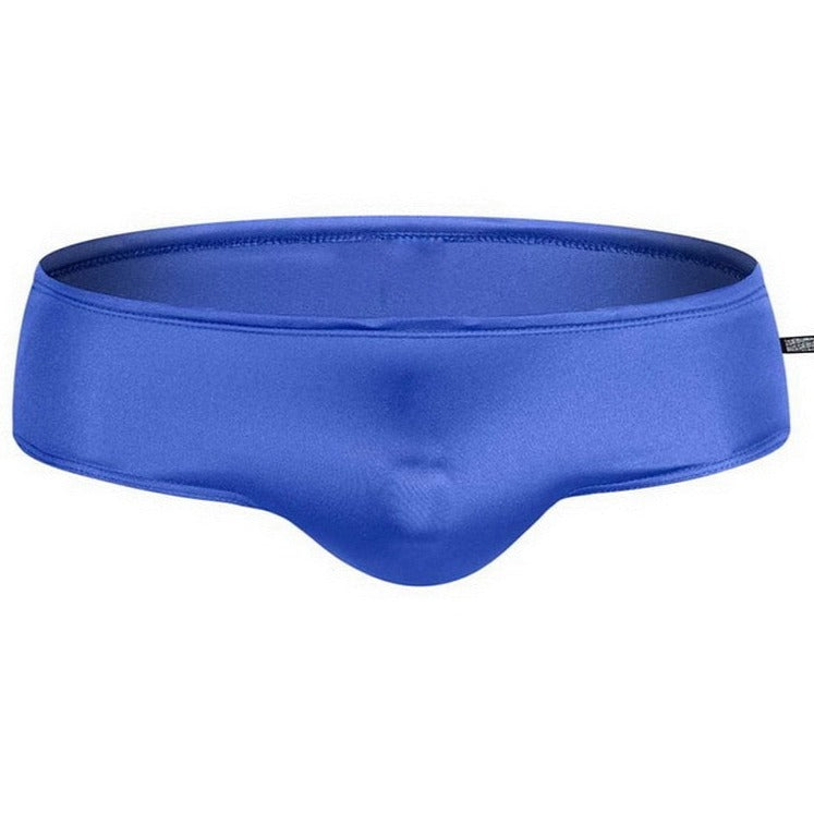 blue Gay Swimwear | Men's Bold Solid Swim Briefs- pridevoyageshop.com - gay men’s underwear and swimwear
