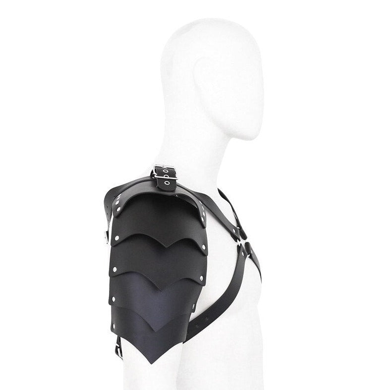 Gothic Winged Gladiator Harness | Gay Harness- pridevoyageshop.com - gay men’s harness, lingerie and fetish wear