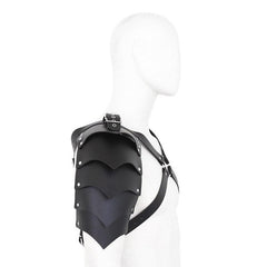 Gothic Winged Gladiator Harness | Gay Harness- pridevoyageshop.com - gay men’s harness, lingerie and fetish wear