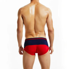 a sex gay man in red SEOBEAN Men's Basic Boxer Briefs - pridevoyageshop.com - gay men’s underwear and swimwear