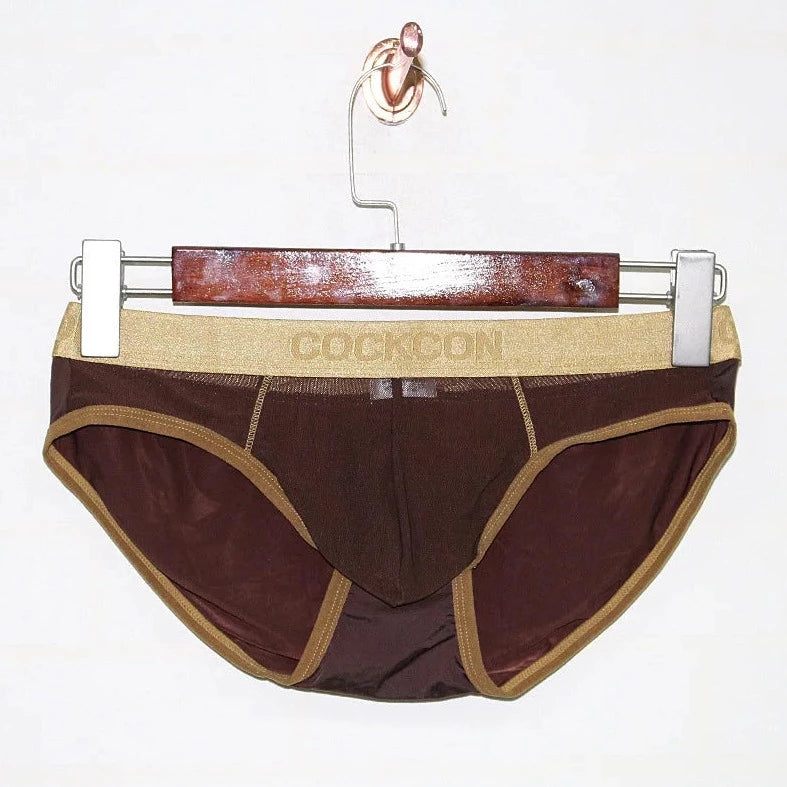 coffee COCKCON Barely There Briefs - pridevoyageshop.com - gay men’s underwear and activewear