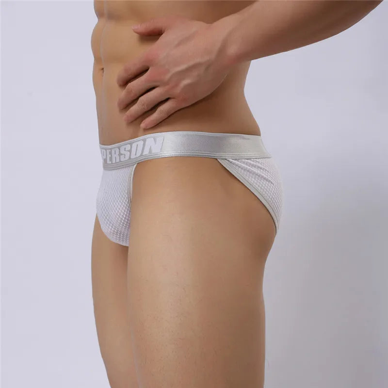 a hot gay man in white Brave Person Gay Men's Sideshow Briefs - pridevoyageshop.com - gay men’s underwear and swimwear