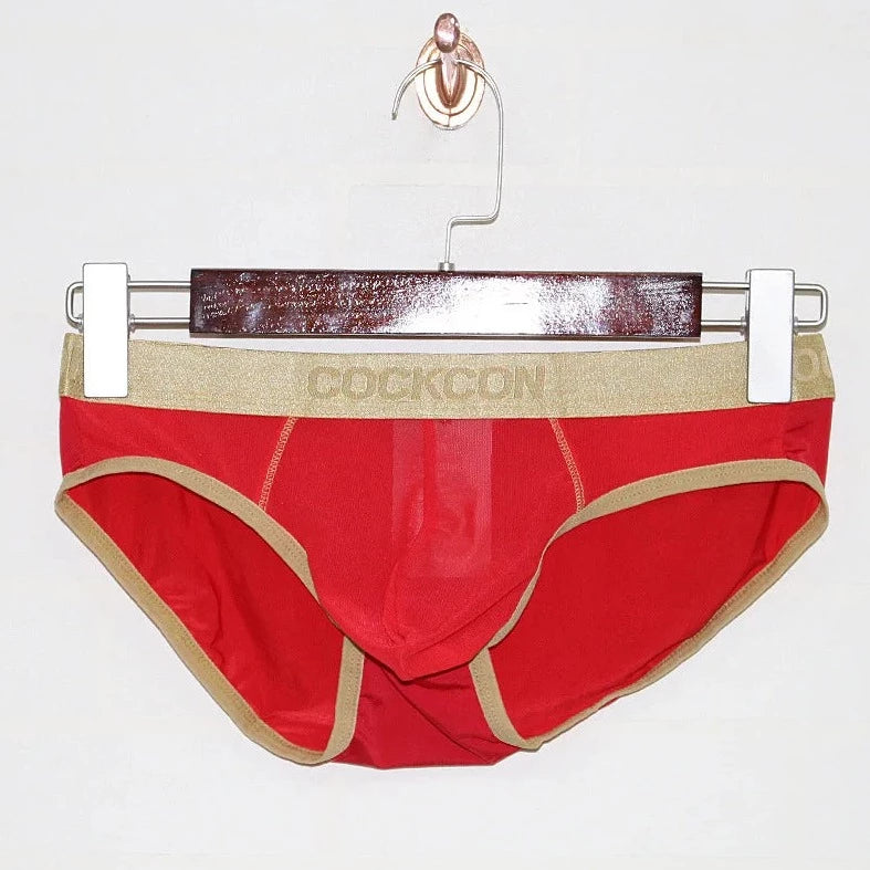 red COCKCON Barely There Briefs - pridevoyageshop.com - gay men’s underwear and activewear
