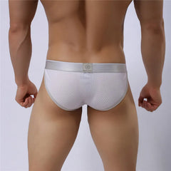 a hot gay man in white Brave Person Gay Men's Sideshow Briefs - pridevoyageshop.com - gay men’s underwear and swimwear