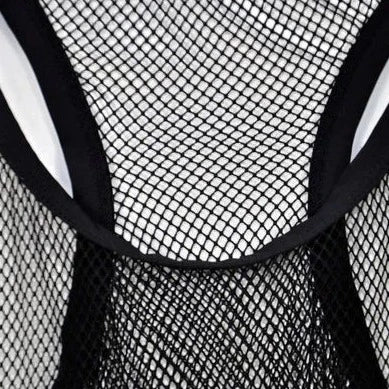 details of Men's Vest Mesh Tank Top | Gay Loungewear & Tops - pridevoyageshop.com - gay pajamas, gay loungewear, gay sleepwear