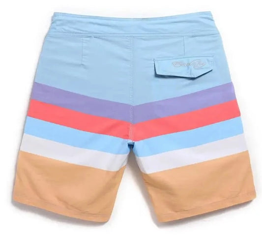 Coastal Canvas Board Shorts - pridevoyageshop.com - gay men’s underwear and swimwear