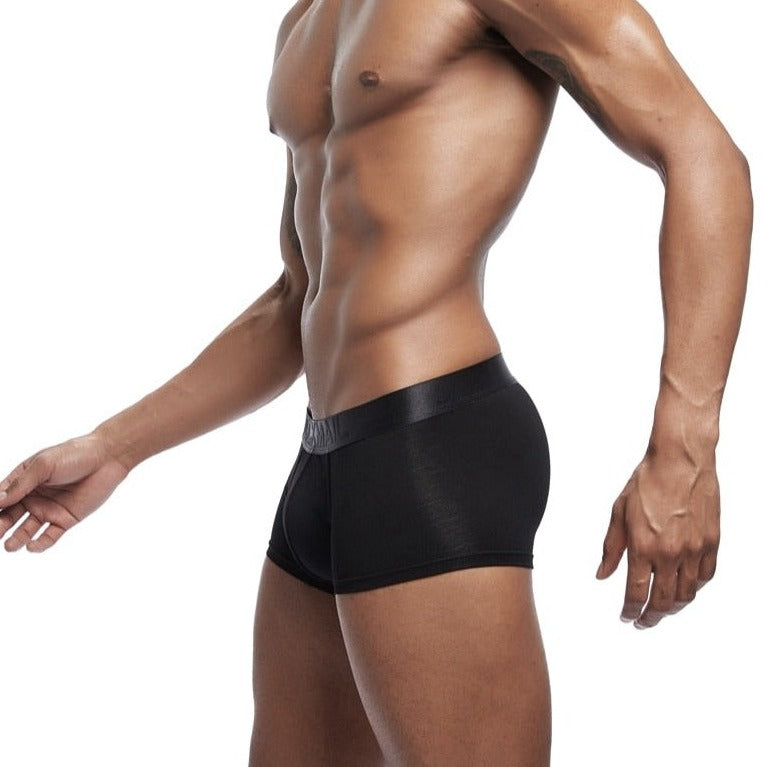 hot man in black Jockmail Modal Pouch Boxers | Gay Underwear- pridevoyageshop.com - gay men’s underwear and swimwear