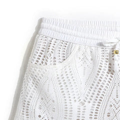 details of Lace Luxe Beach Shorts - pridevoyageshop.com - gay men’s underwear and swimwear