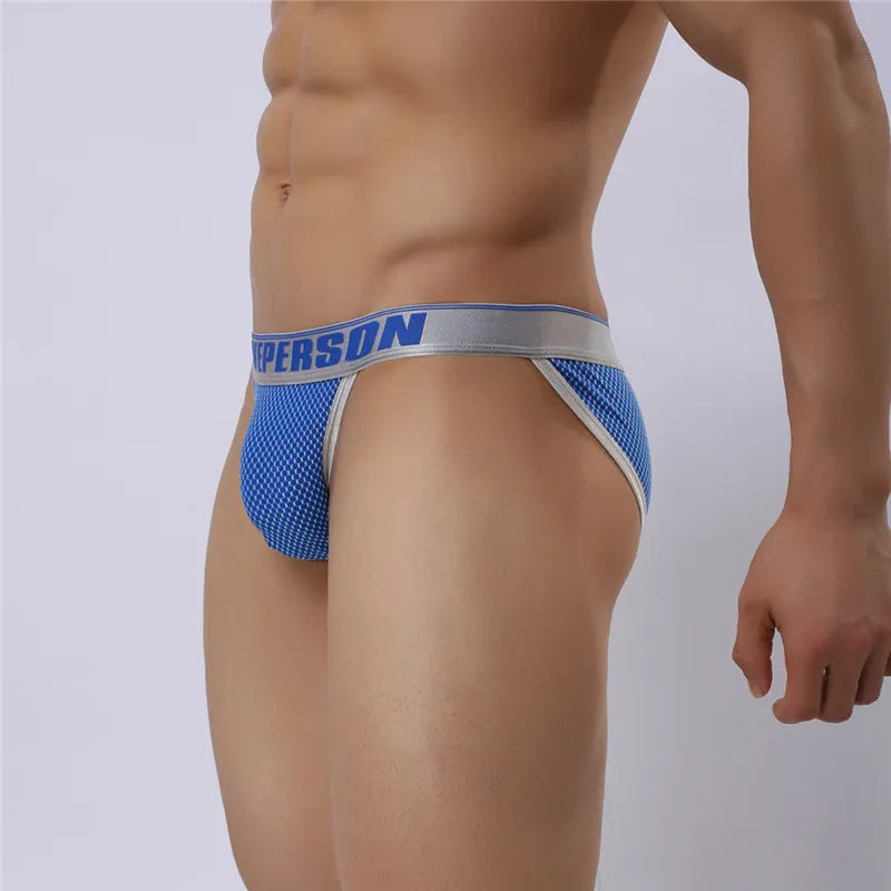 a hot gay man in blue Brave Person Gay Men's Sideshow Briefs - pridevoyageshop.com - gay men’s underwear and swimwear