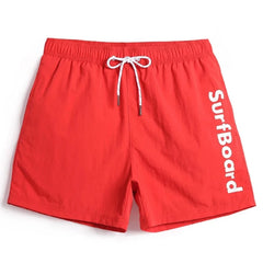 red Boardwalk Breeze Board Shorts - pridevoyageshop.com - gay men’s underwear and swimwear