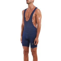 hot gay man in blue Gay Singlet and Bodysuit | Men's Workout Singlets - Men's Singlets, Bodysuits, Rompers & Jumpsuits - pridevoyageshop.com