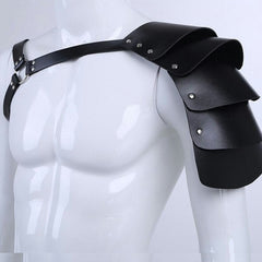 Gothic Winged Gladiator Harness | Gay Harness- pridevoyageshop.com - gay men’s harness, lingerie and fetish wear