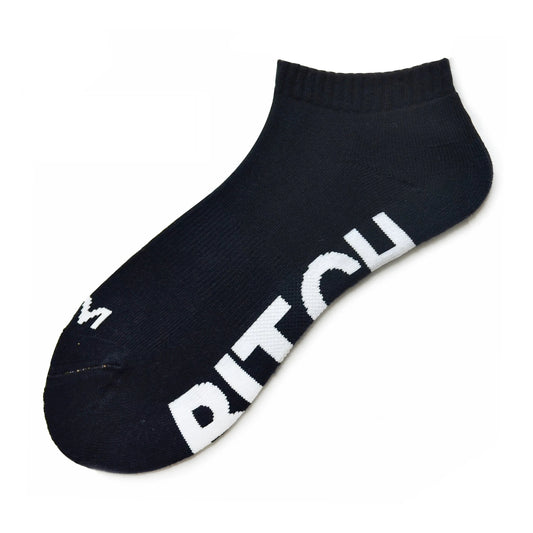 black DM Men's Bitch Ankle Socks - pridevoyageshop.com - gay men’s underwear and swimwear