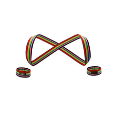 Rainbow Pride Elastic Chest Harness: Men's Sexy Clubwear and Lingerie- pridevoyageshop.com - gay men’s harness, lingerie and fetish wear