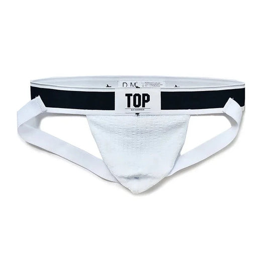 black DM Gay Men's Roleplay Jockstrap - pridevoyageshop.com - gay men’s underwear and swimwear