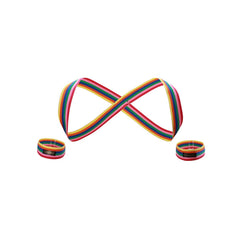 Rainbow Pride Elastic Chest Harness: Men's Sexy Clubwear and Lingerie- pridevoyageshop.com - gay men’s harness, lingerie and fetish wear