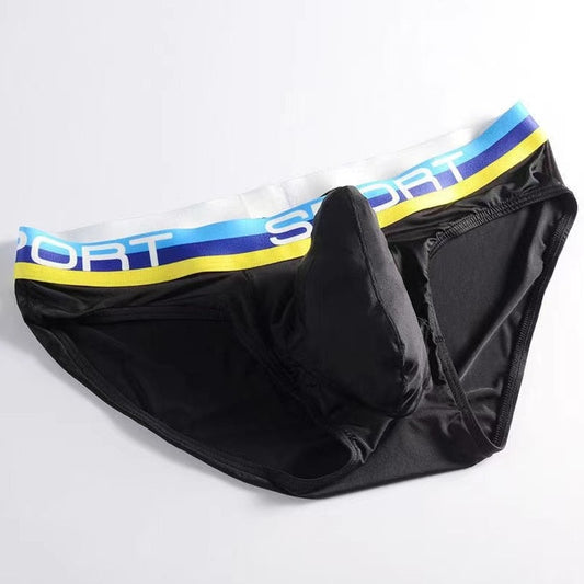 black Ice Silk Elephant Briefs | Gay Men Underwear- pridevoyageshop.com - gay men’s underwear and swimwear