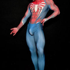 hot gay man in Men's SuperHero Bodysuit: PS5 Spiderman Costume - pridevoyageshop.com - gay men’s underwear and costumes