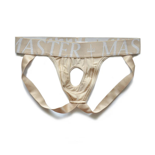 Khaki DM Men’s Master Cock Ring Jockstrap - pridevoyageshop.com - gay men’s thongs, boxers, briefs and jockstraps