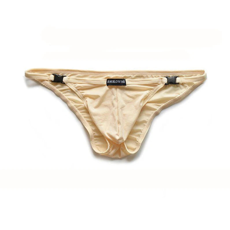 Khaki Men’s Blow Me Quick-Release Brief - pridevoyageshop.com - gay men’s thongs, boxers, briefs and jockstraps