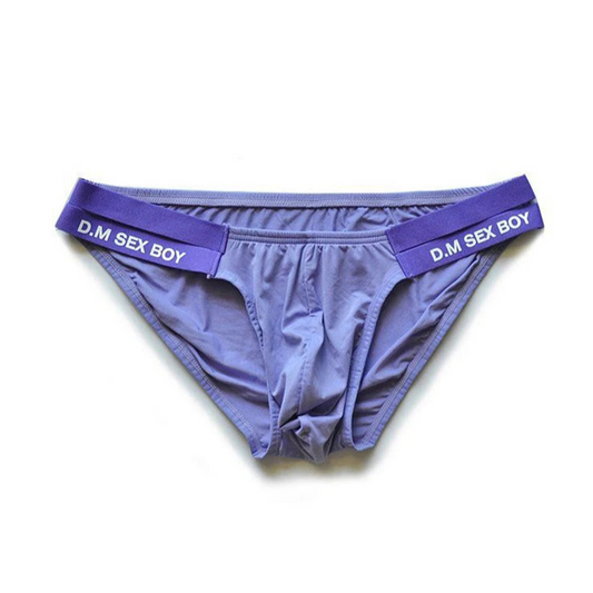 Lavender DM Men’s “Sex Boy” Side-Strap Brief - pridevoyageshop.com - gay men’s thongs, boxers, briefs and jockstraps